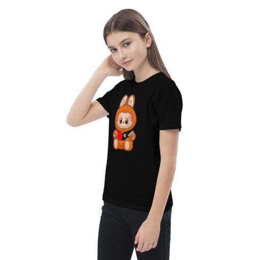 POP MART Labubu Printing Organic cotton kids t-shirt P3-131 - Image 4