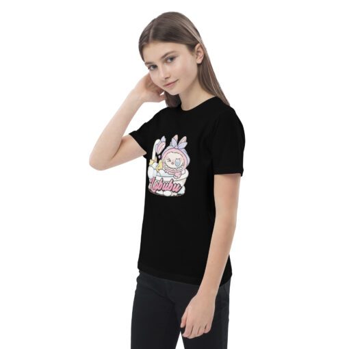 POP MART Labubu Printing Organic cotton kids t-shirt P1-26 - Image 4