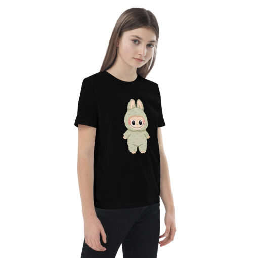 POP MART Labubu Printing Organic cotton kids t-shirt P3-94 - Image 3