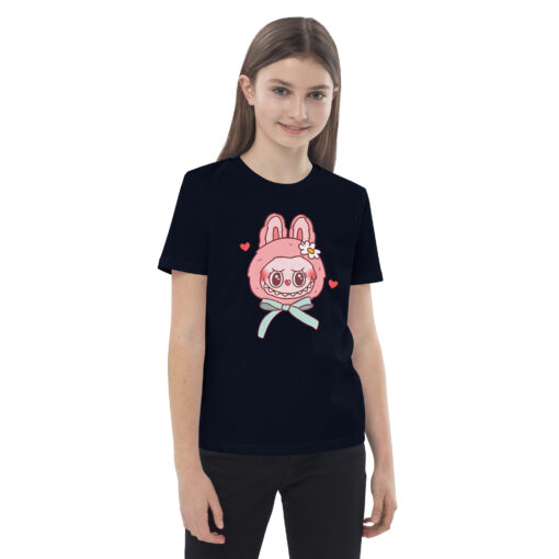 POP MART Labubu Printing Organic cotton kids t-shirt P3-39 - Image 7