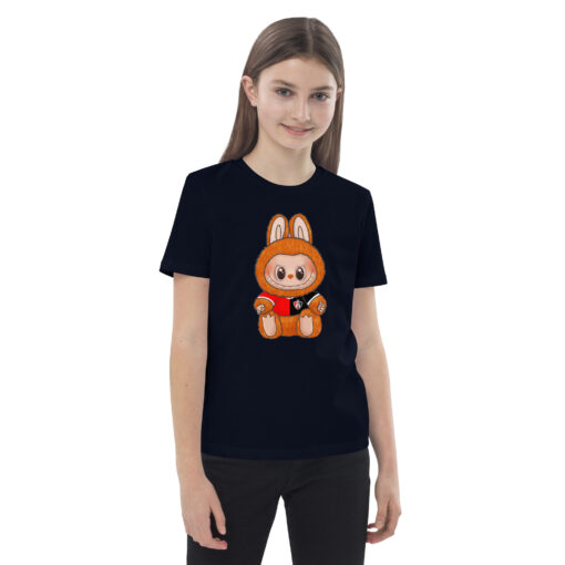 POP MART Labubu Printing Organic cotton kids t-shirt P3-131 - Image 6