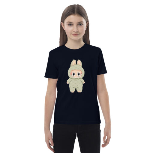 POP MART Labubu Printing Organic cotton kids t-shirt P3-94 - Image 5