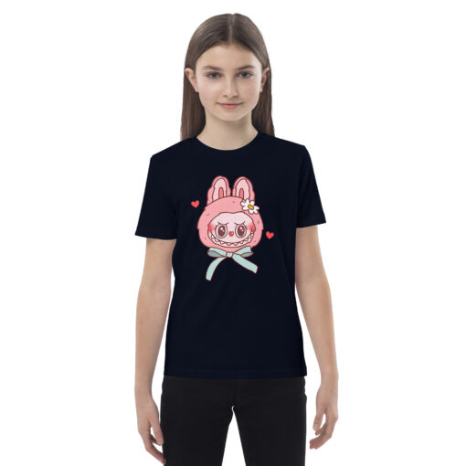 POP MART Labubu Printing Organic cotton kids t-shirt P3-39 - Image 6