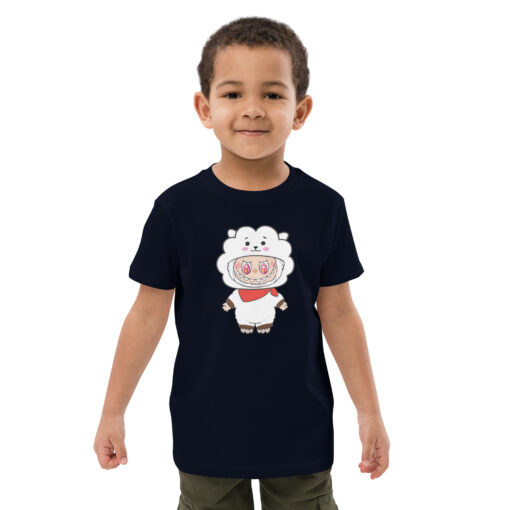 POP MART Labubu Printing Organic cotton kids t-shirt P3-29 - Image 4