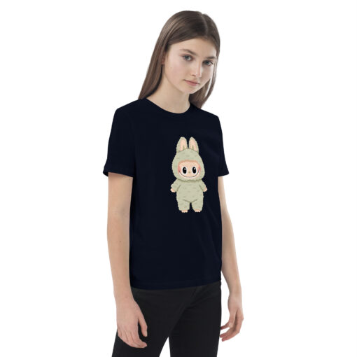 POP MART Labubu Printing Organic cotton kids t-shirt P3-94 - Image 7