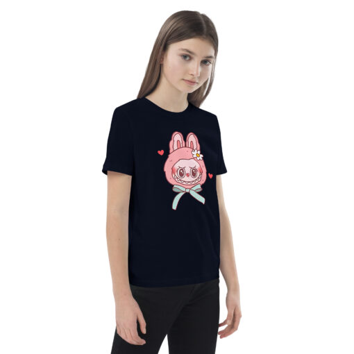 POP MART Labubu Printing Organic cotton kids t-shirt P3-39 - Image 8