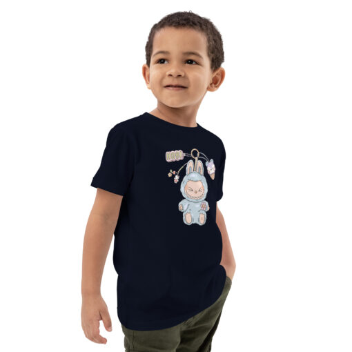 POP MART Labubu Printing Organic cotton kids t-shirt P3-81 - Image 5