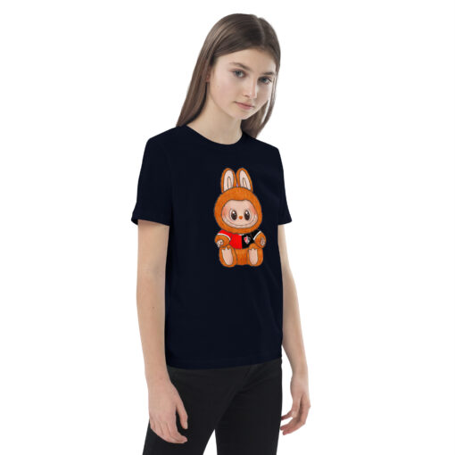 POP MART Labubu Printing Organic cotton kids t-shirt P3-131 - Image 7