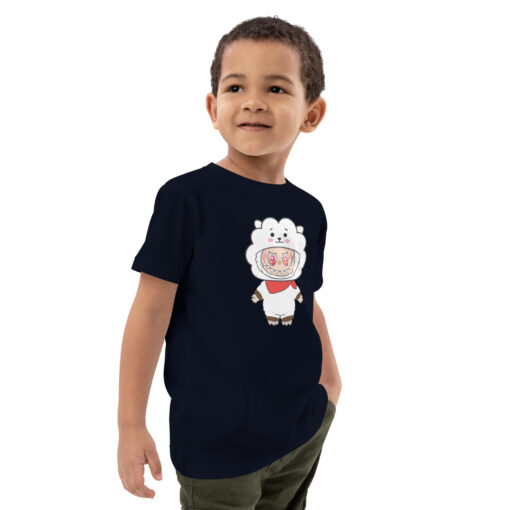 POP MART Labubu Printing Organic cotton kids t-shirt P3-29 - Image 5