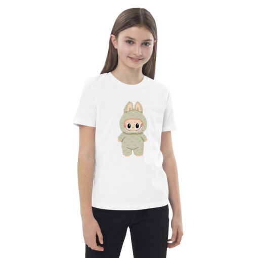 POP MART Labubu Printing Organic cotton kids t-shirt P3-94 - Image 10