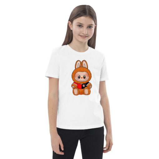 POP MART Labubu Printing Organic cotton kids t-shirt P3-131 - Image 10