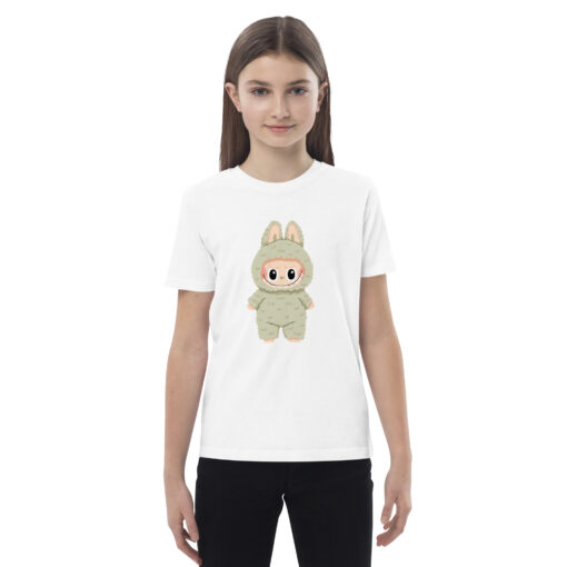 POP MART Labubu Printing Organic cotton kids t-shirt P3-94 - Image 9
