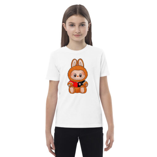 POP MART Labubu Printing Organic cotton kids t-shirt P3-131 - Image 9