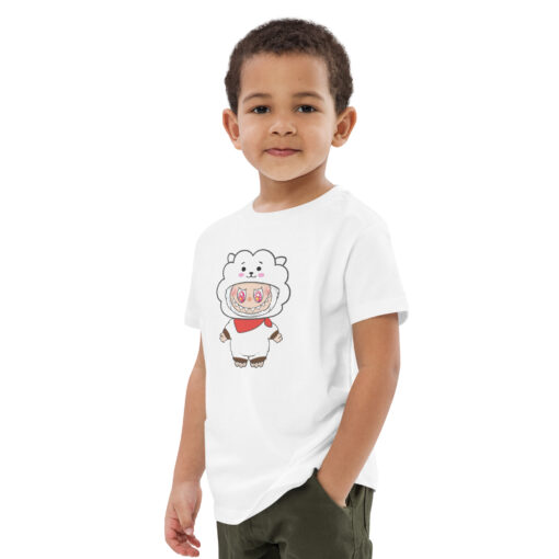 POP MART Labubu Printing Organic cotton kids t-shirt P3-29 - Image 9