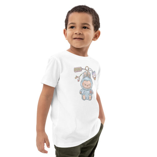 POP MART Labubu Printing Organic cotton kids t-shirt P3-81 - Image 8