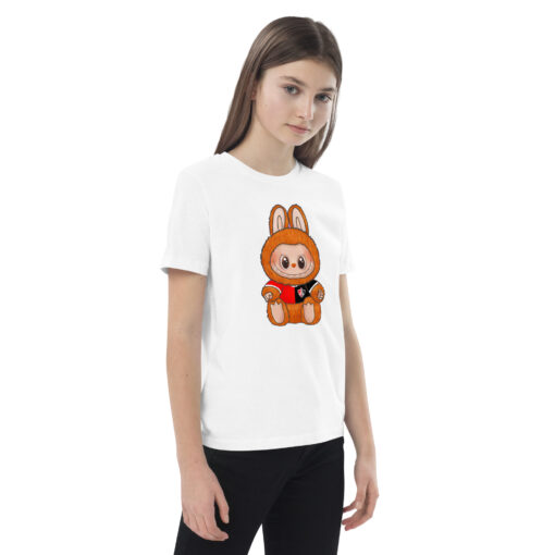 POP MART Labubu Printing Organic cotton kids t-shirt P3-131 - Image 11