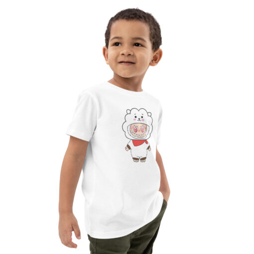 POP MART Labubu Printing Organic cotton kids t-shirt P3-29 - Image 8