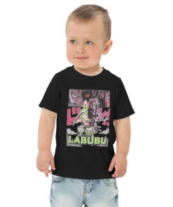 POP MART Labubu Printing Toddler jersey t-shirt P01-250315-14