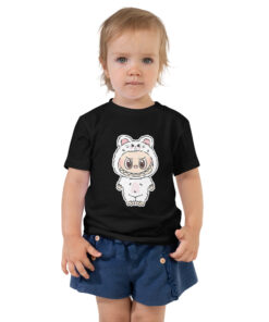POP MART Labubu Printing Toddler Short Sleeve Tee P3-47