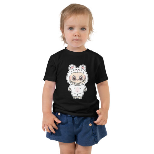 POP MART Labubu Printing Toddler Short Sleeve Tee P3-47