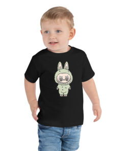 POP MART Labubu Printing Toddler Short Sleeve Tee P3-151