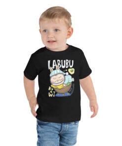POP MART Labubu Printing Toddler Short Sleeve Tee P1-191
