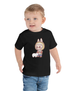 POP MART Labubu Printing Toddler Short Sleeve Tee P1-113