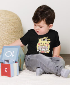 POP MART Labubu Printing Toddler Short Sleeve Tee P01-250315-13