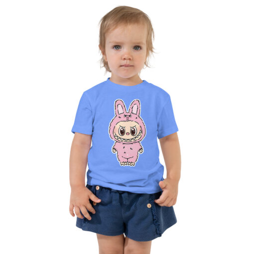 POP MART Labubu Printing Toddler Short Sleeve Tee P3-46 - Image 2