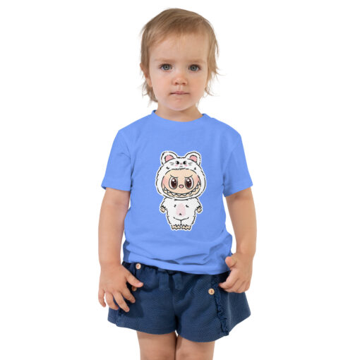 POP MART Labubu Printing Toddler Short Sleeve Tee P3-47 - Image 2