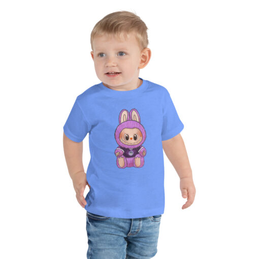 POP MART Labubu Printing Toddler Short Sleeve Tee P3-126 - Image 2