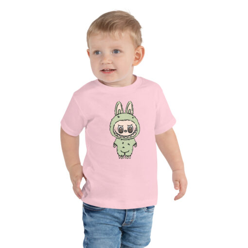 POP MART Labubu Printing Toddler Short Sleeve Tee P3-151 - Image 3