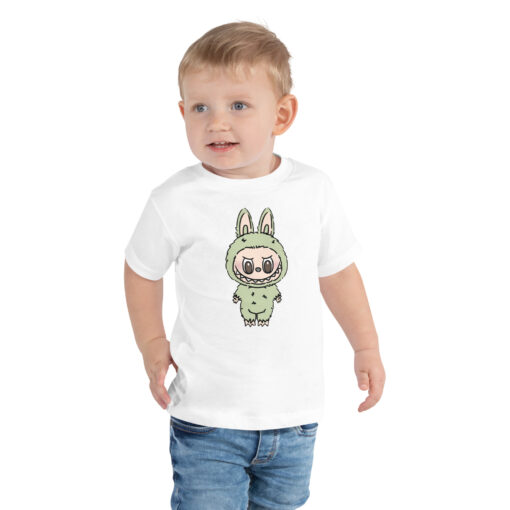 POP MART Labubu Printing Toddler Short Sleeve Tee P3-151 - Image 4