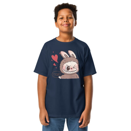 POP MART Labubu Printing Youth classic tee P1-210 - Image 4