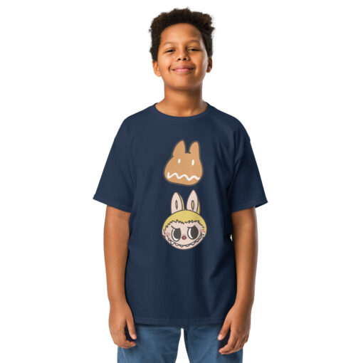 POP MART Labubu Printing Youth classic tee P1-151 - Image 4