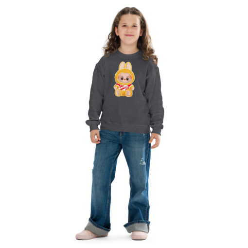 POP MART Labubu Printing Youth crewneck sweatshirt P3-133 - Image 5