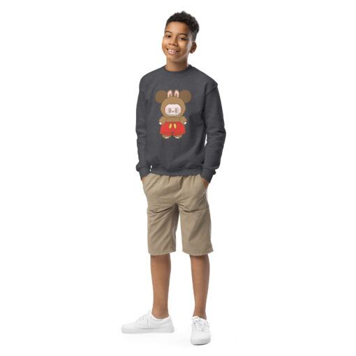POP MART Labubu Printing Youth crewneck sweatshirt P3-111 - Image 5