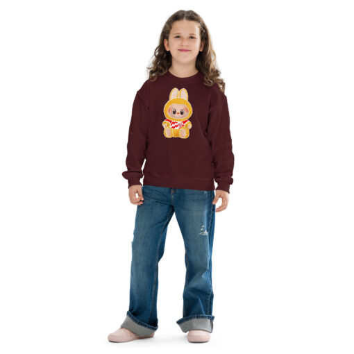 POP MART Labubu Printing Youth crewneck sweatshirt P3-133 - Image 3