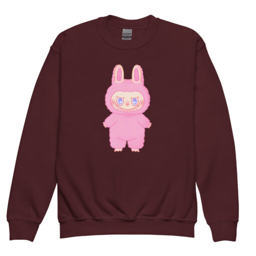 POP MART Labubu Printing Youth crewneck sweatshirt P3-105 - Image 3