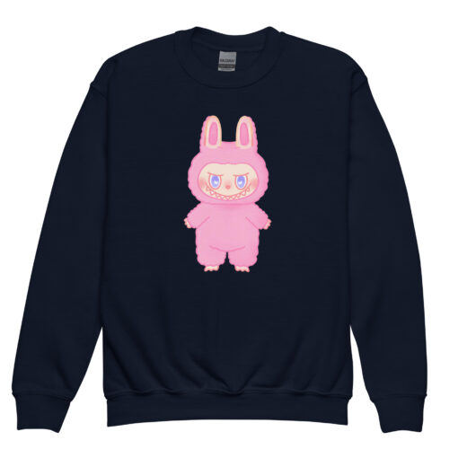 POP MART Labubu Printing Youth crewneck sweatshirt P3-105 - Image 2