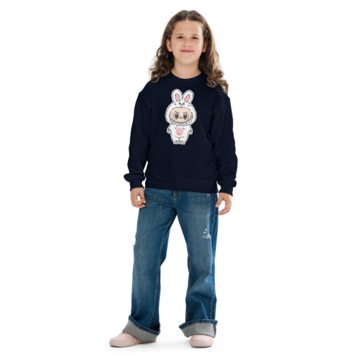 POP MART Labubu Printing Youth crewneck sweatshirt P3-45 - Image 2