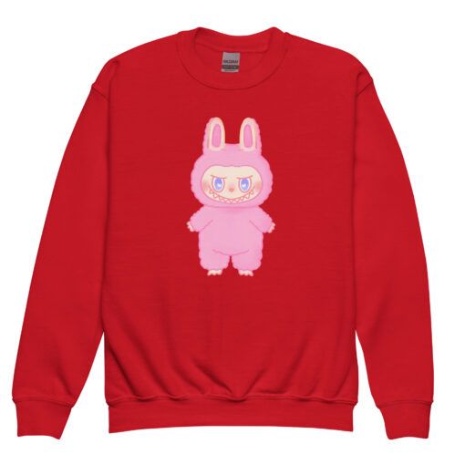 POP MART Labubu Printing Youth crewneck sweatshirt P3-105 - Image 4
