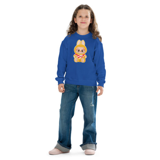 POP MART Labubu Printing Youth crewneck sweatshirt P3-133 - Image 6