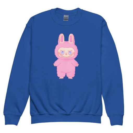 POP MART Labubu Printing Youth crewneck sweatshirt P3-105 - Image 6