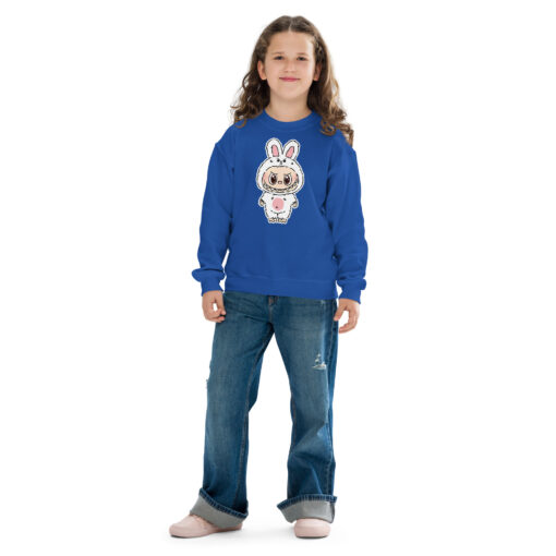 POP MART Labubu Printing Youth crewneck sweatshirt P3-45 - Image 6