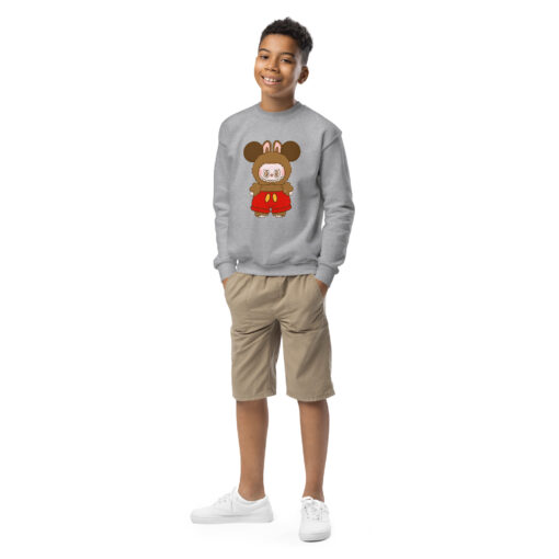 POP MART Labubu Printing Youth crewneck sweatshirt P3-111 - Image 7