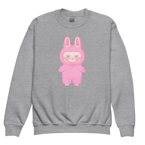 POP MART Labubu Printing Youth crewneck sweatshirt P3-105 - Image 7