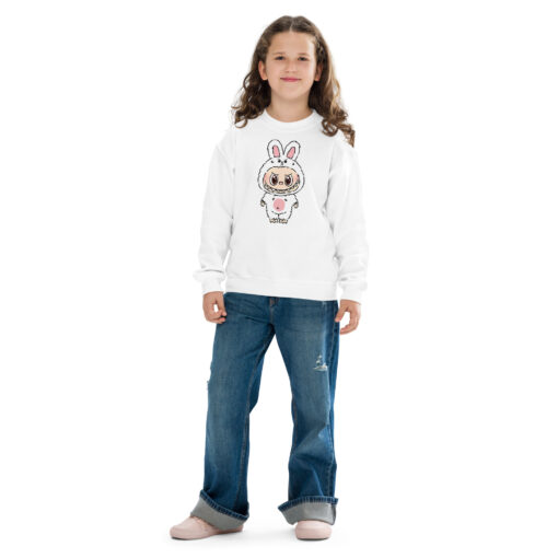 POP MART Labubu Printing Youth crewneck sweatshirt P3-45 - Image 8