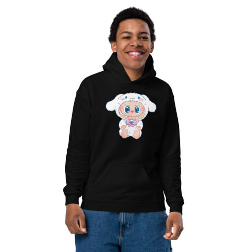 POP MART Labubu Printing Youth heavy blend hoodie P3-15 - Image 2