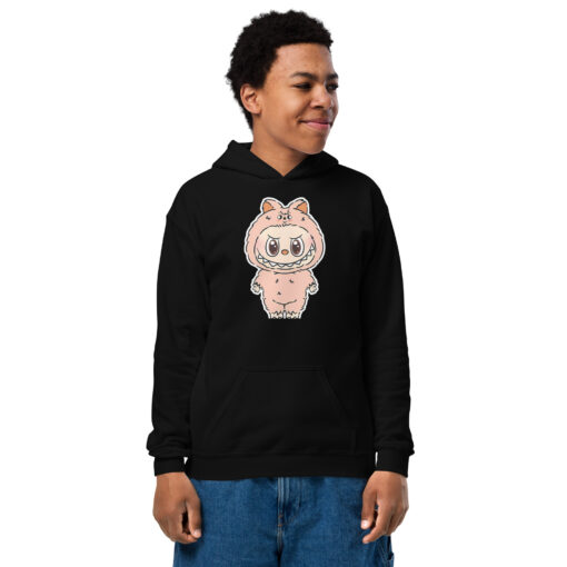 POP MART Labubu Printing Youth heavy blend hoodie P3-50 - Image 2